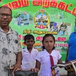 கிளிநொச்சி மாணவிக்கு சைக்கிள் வழங்கிய கிரிவலம் அறக்கட்டளை